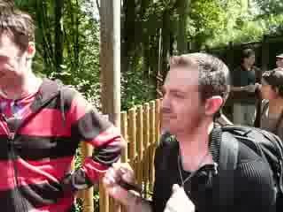 Petit pas de dance d'Alexandre à Walibi