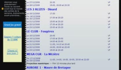 Les differents formats d'Adconcours