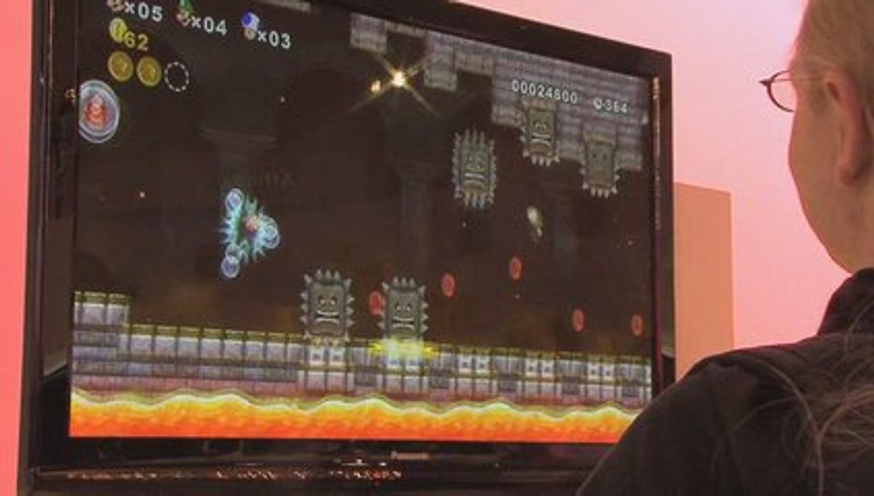 [Wii]New Super Mario Bros. Wii Gametrailers off screen 01