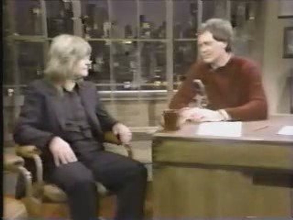 Ozzy Osbourne on David Letterman Show