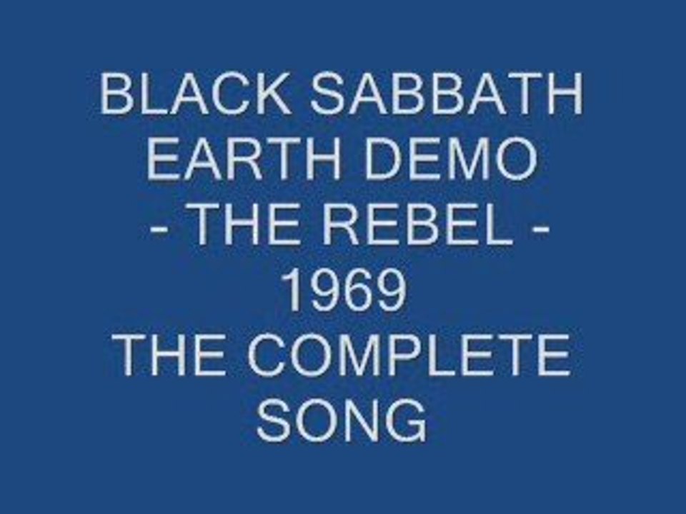 Black Sabbath - The Rebel - 69