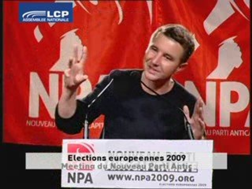 Olivier Besancenot - discours Meeting NPA 2