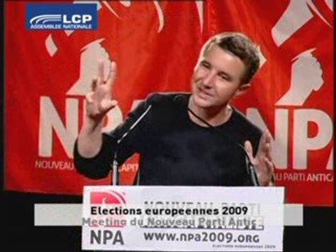 Olivier Besancenot - discours Meeting NPA 2
