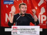 Olivier Besancenot - discours Meeting NPA