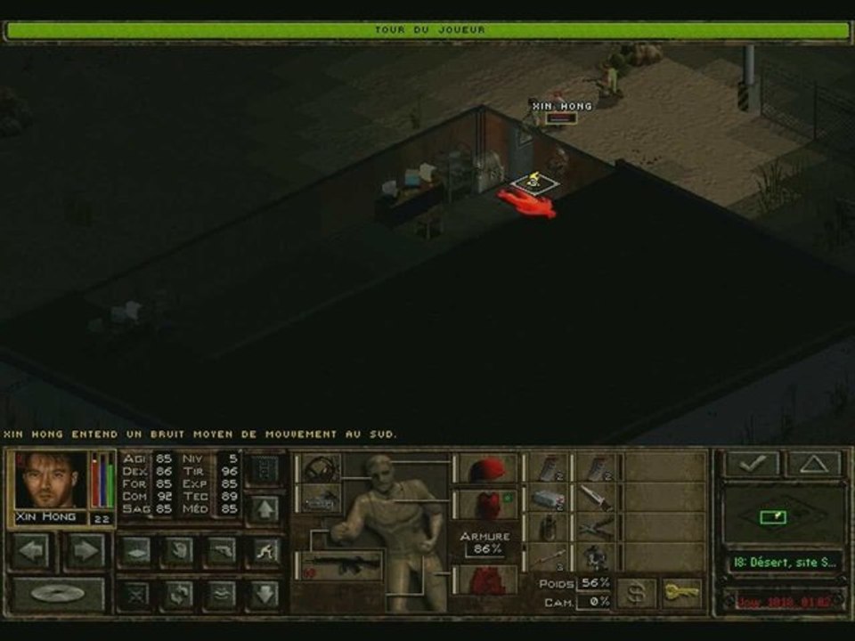 Jagged Alliance walkthrough n°34, Site SAM Central
