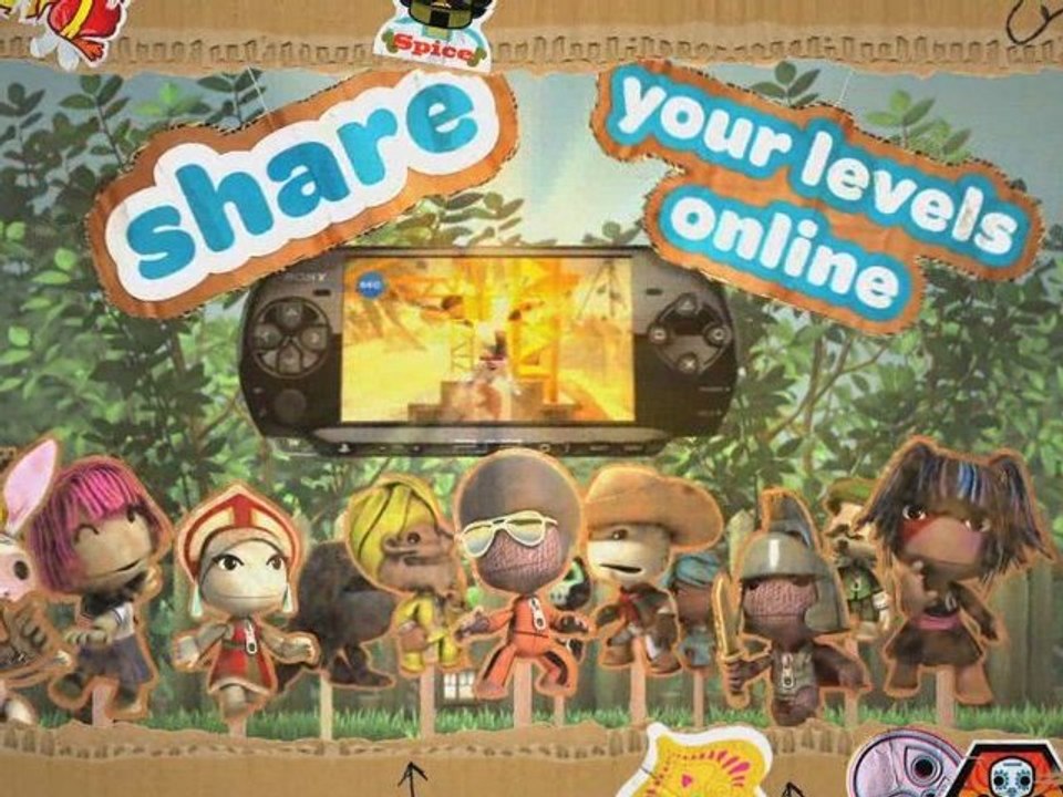 E3 09 Little Big Planet PSP Debut Trailer