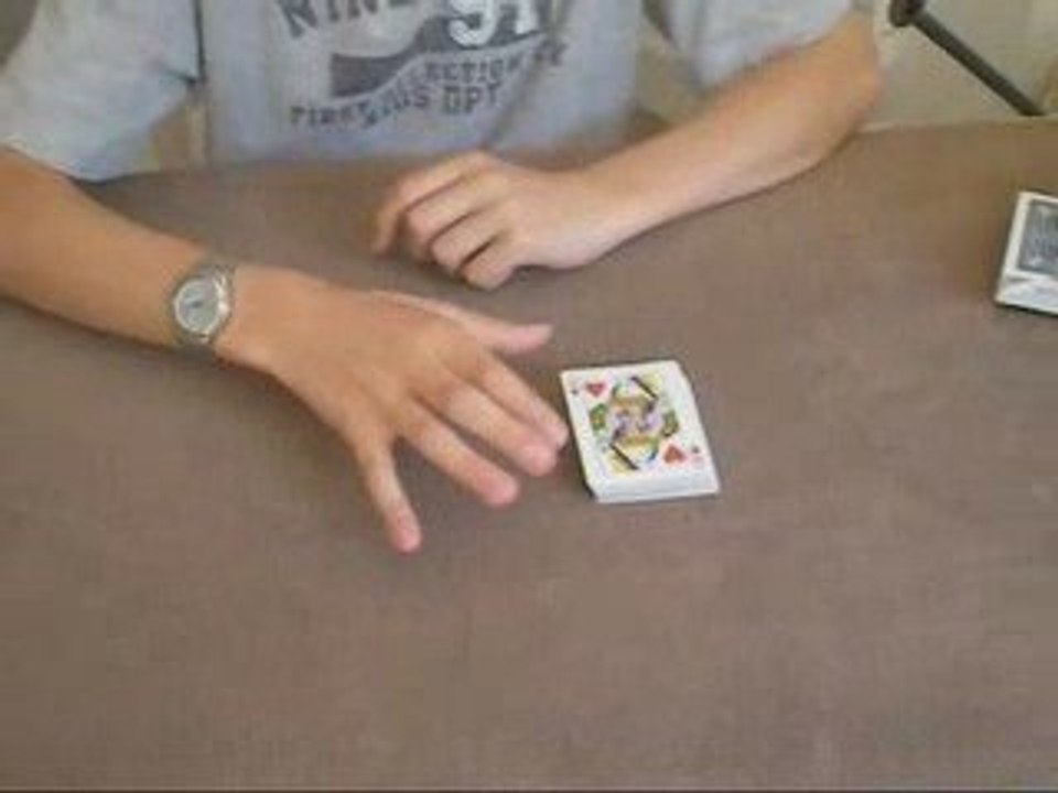 Comment dresser un jeu de cartes ?