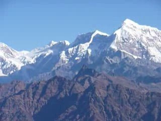 360 degres : Vue sous le sommet du Pickey Peak