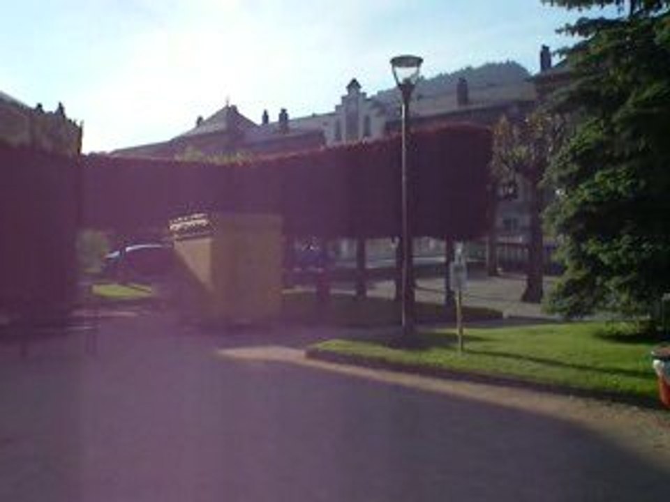 La Bourboule: Le square Joffre