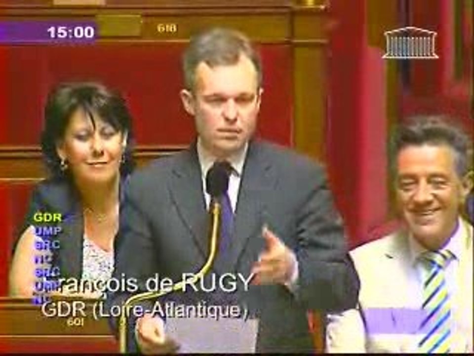 Pesticides fruits et légumes - François de Rugy 3/06/09