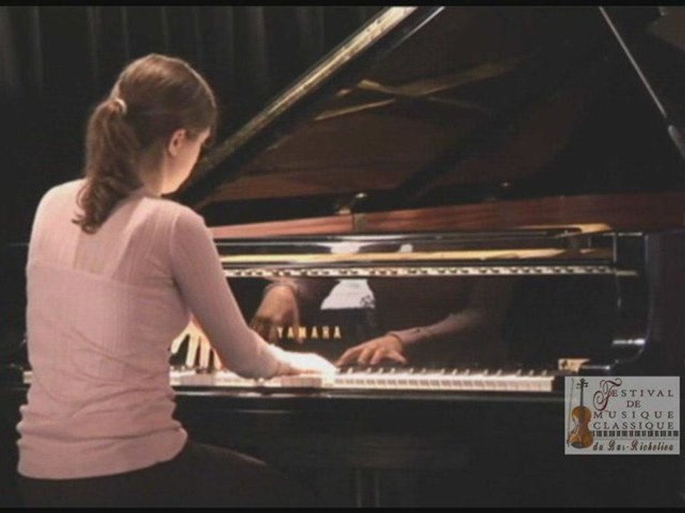 FMCBR 2009 - Isabelle Côté-Laurin - Piano 19 ans