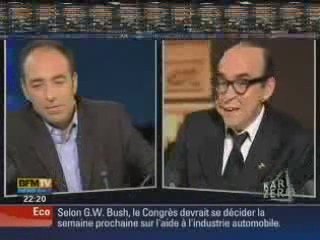 Jean-François Copé chez Karl Zéro le 5 décembre 2008 (1/2)