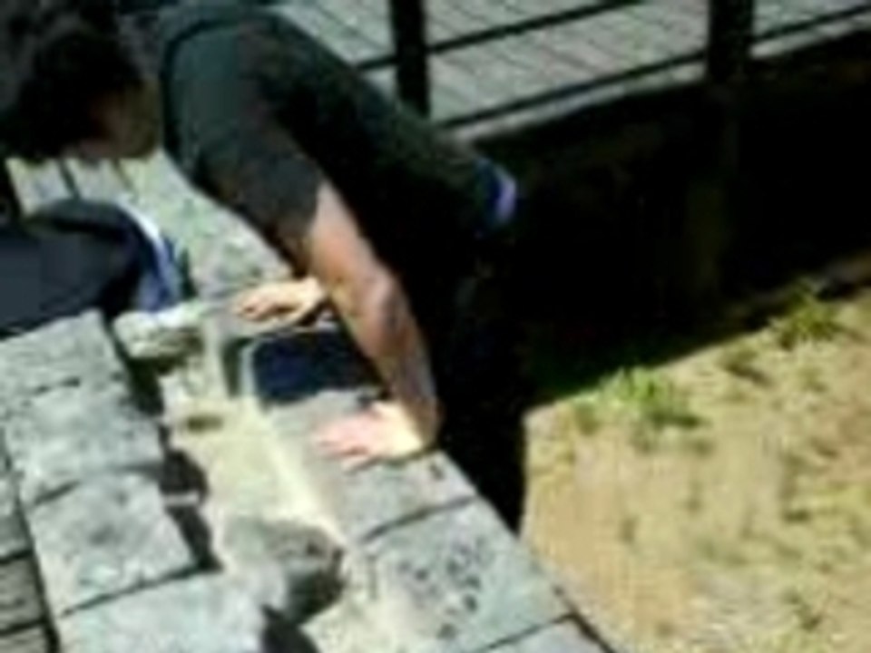 Geco, saut de muraille 2