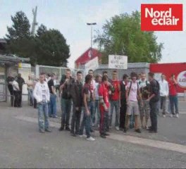 Les supporteurs du LOSC contre le renvoi de Rudi Garcia