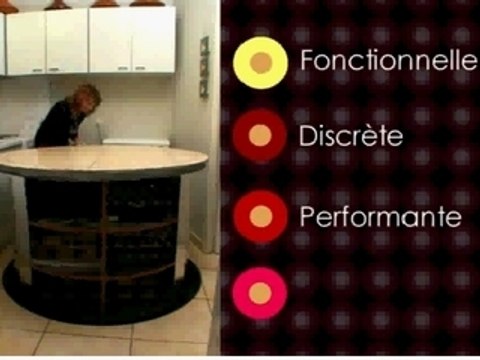 Pratic Cave - Enterrée sous la maison - Cave armoire à vin