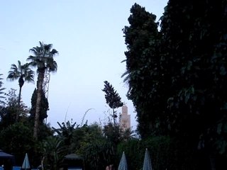 l'appel à la prière du muezzin, à Marrakech