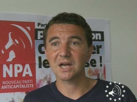 Européennes 2009: appel au vote d'Olivier Besancenot