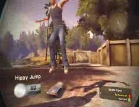 Video delire skate 2 avec jacky
