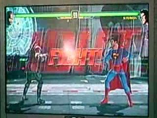 Mortal Kombat VS DC- Jax VS Superman