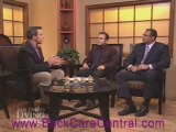 Chiropractors TV interview eliminating back pain