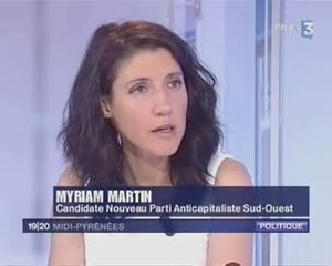 Myriam Martin sur FRANCE3