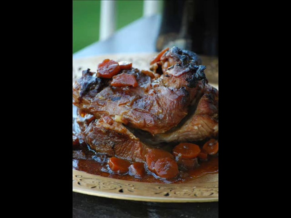 Le jarret de veau caramélisé d'Alain Ducasse