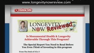 Longevity Now Review Longevity Now Bonus