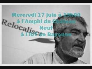 Conférence sur la Décroissance - Serge Latouche