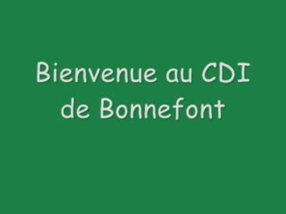 Le CDI
