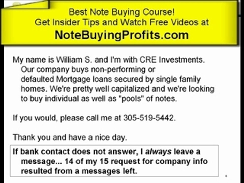 What is Discounted Paper=> TIPS => Note Buying Profits.com