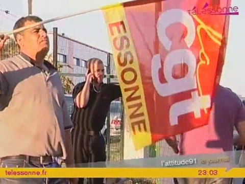 sainte-Geneviève-des-Bois : Occupation de l'usine Avery Dennison
