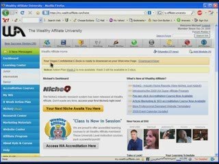 Affiliate Marketing Resource-The Wealthy Affiliate