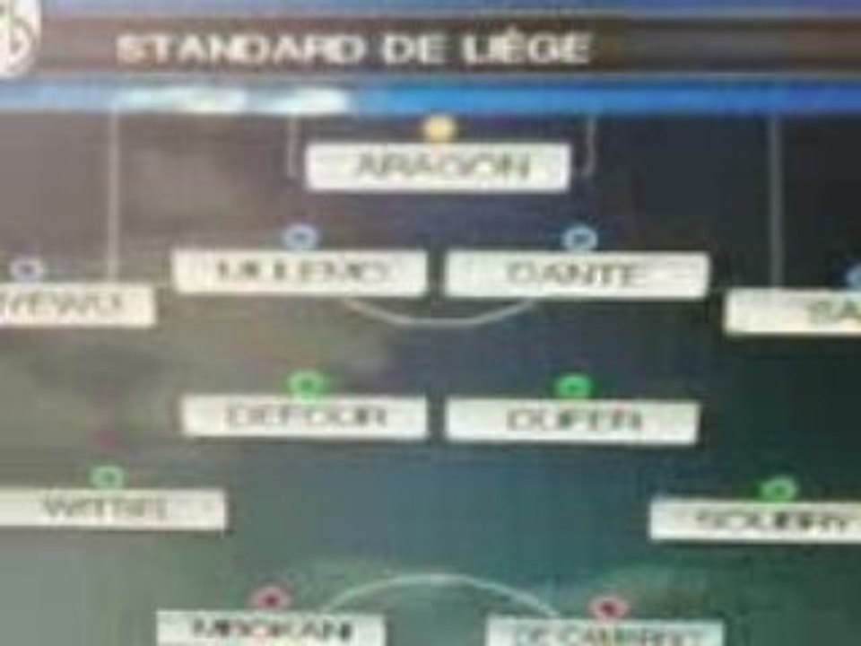 match stadard vs ac milan pes simulation