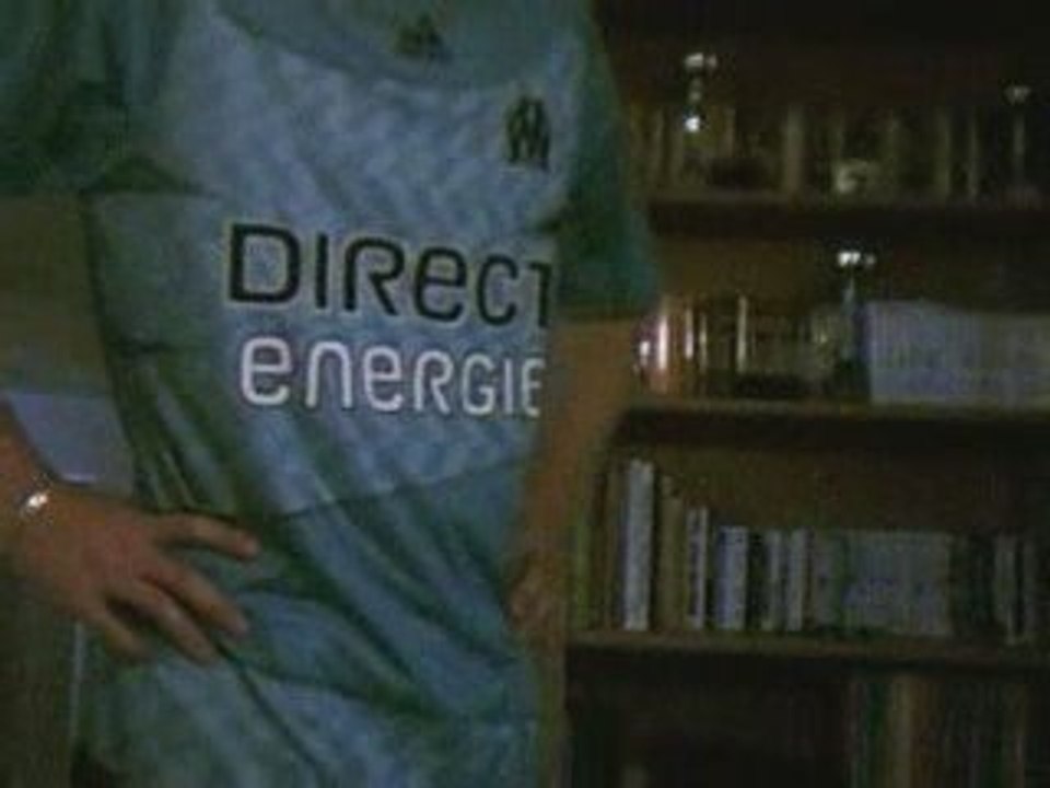 Maillot OM away 09/10