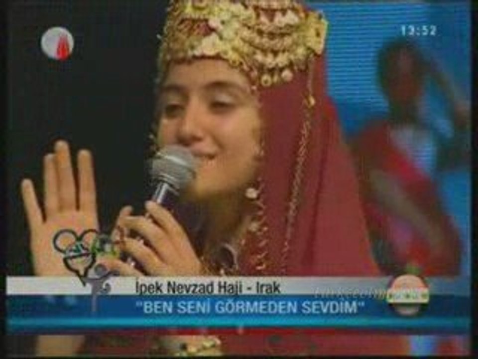 1.Şiir Ben seni görmeden sevdim Irak 7.Türkçe Olimpiyatı