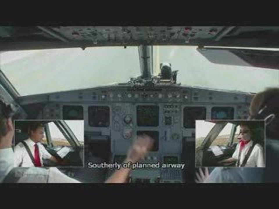 Austrian Airlines Departure AUA397 Zulu in cockpit.