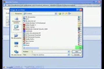 Agregar un archivos Moodle