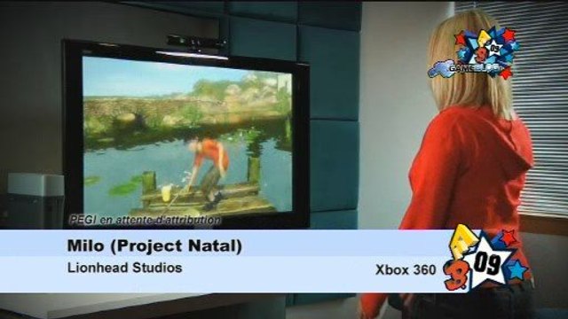 GAMEBLOG TV Project Natal LCI Ingrand Delalande E3 2009