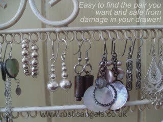 Earring holders keep earrings safe and tidy
