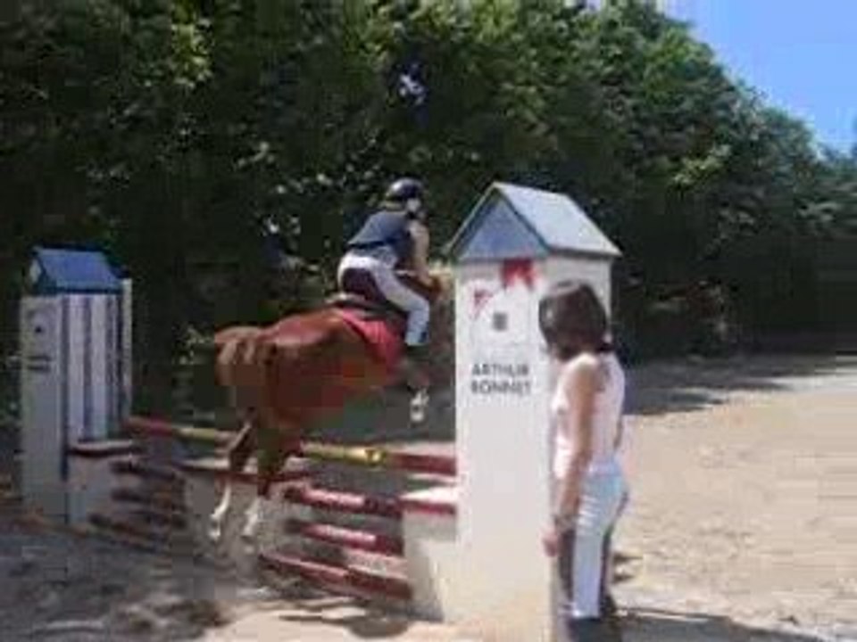 Moi & Quincy obstacle :)