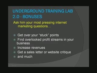 Underground Training Lab Bonus Review