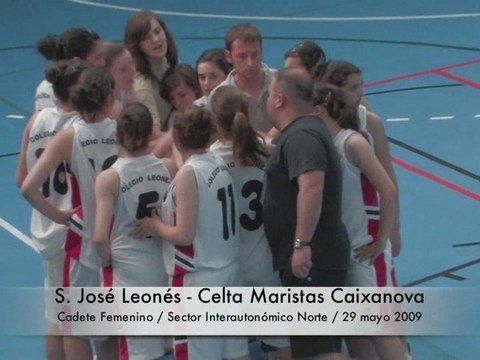 Sector Cadete femenino/S. José Leones-Celtas Maristas