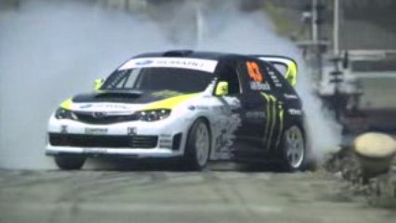 Ken Block au Gymkhana N°2 !!
