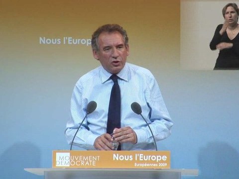 Discours de François Bayrou à Lille - 1ère partie