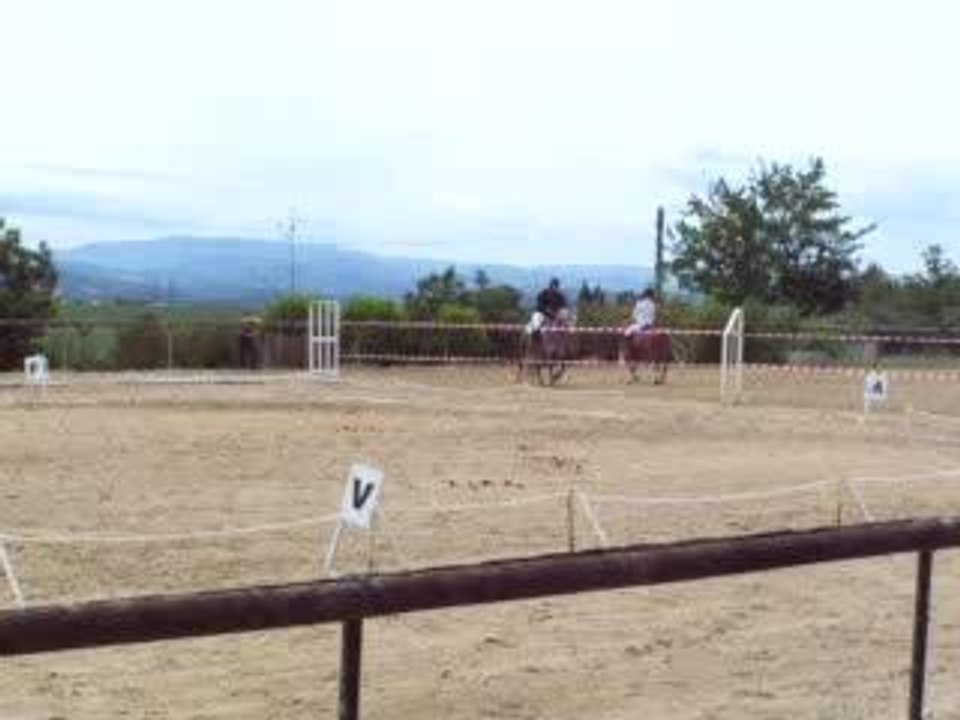 Concours de dressage a l'UCPA