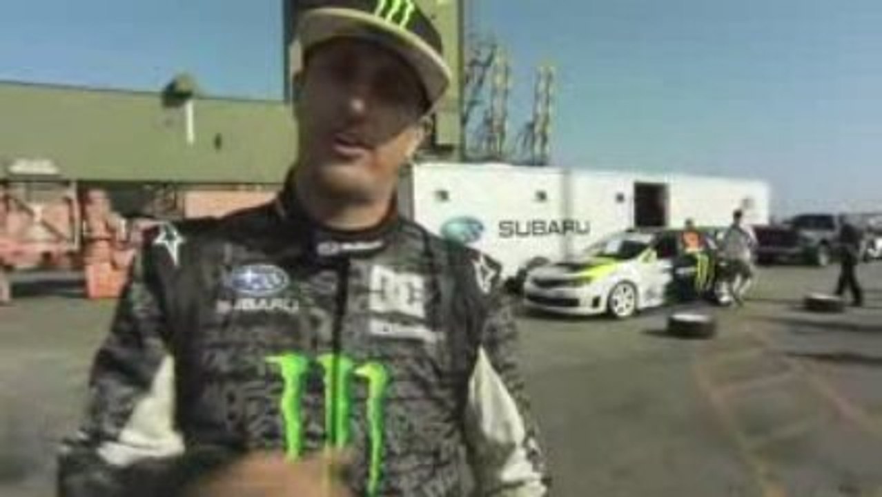 KEN BLOCK 2 bathème Gymkhana Subaru 570cv