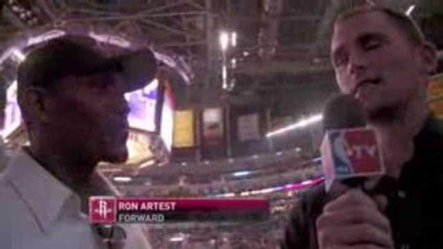 Artest talks about his support and friendship of Lamar Odom.