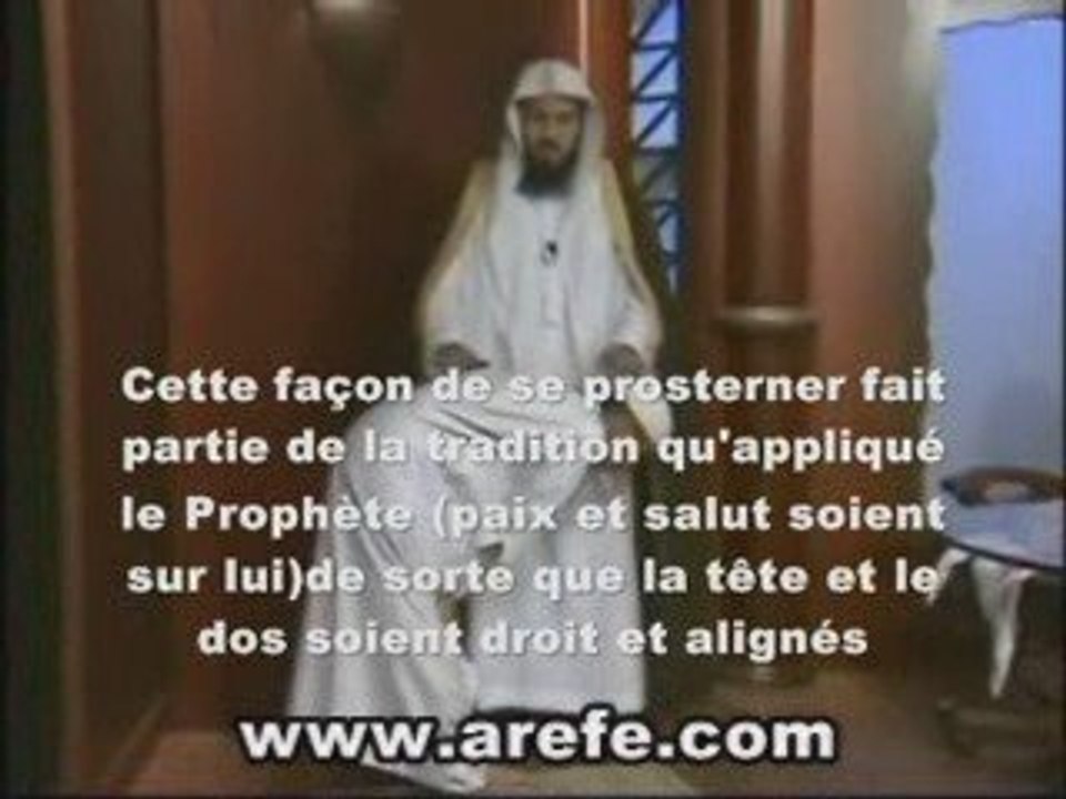 Inclinaison de la priere