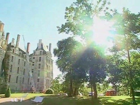 Et si le Château de Brissac était en feu?