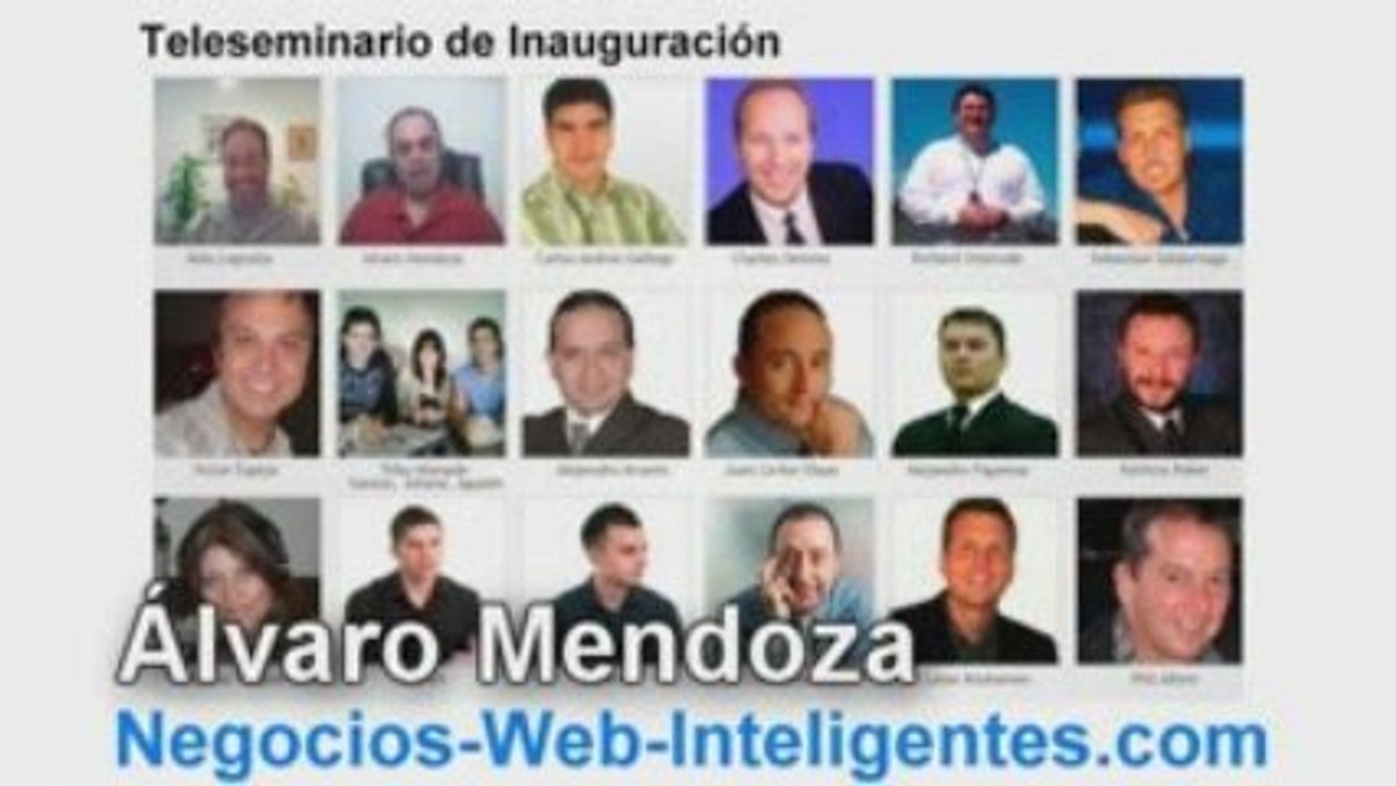 "Negocios Web Inteligentes" | Conferencia Alvaro Mendoza